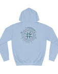 Danger Charters Hoody - Aqua and Black Logo