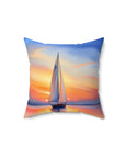 Sailboat Square Pillow