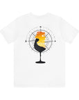 Adult Tee - Wind and Wine commemorative Tee - Wear to check in for an additional 10% back on your ticket (valid only for direct bookings with Danger Charters)