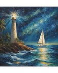 Canvas Gallery print "Night Lights"