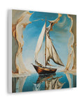 Canvas Gallery print "Salvador's Sailboat" (Not by Salvador Dali)
