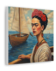 Canvas Gallery print "Frida's Sailboat" (Not by Frida Kahlo)