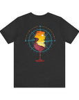 Adult Tee - Wind and Wine commemorative Tee - Wear to check in for an additional 10% back on your ticket (valid only for direct bookings with Danger Charters)