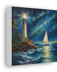 Canvas Gallery print "Night Lights"
