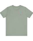 Adult Tee - Dangers Chart / anchor pocket logo