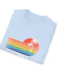 Sunset/Palms Unisex Softstyle T-Shirt