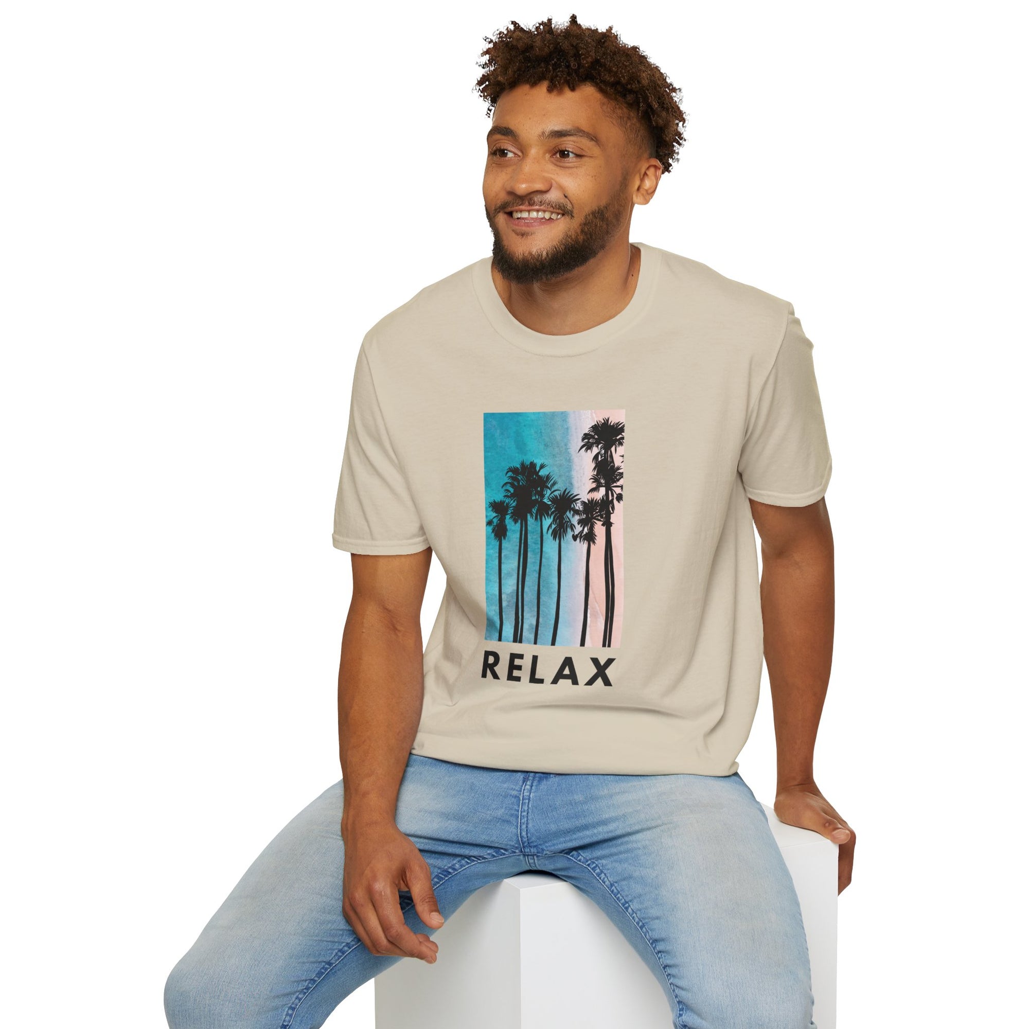 Adult Tee - Relax palms Shirt