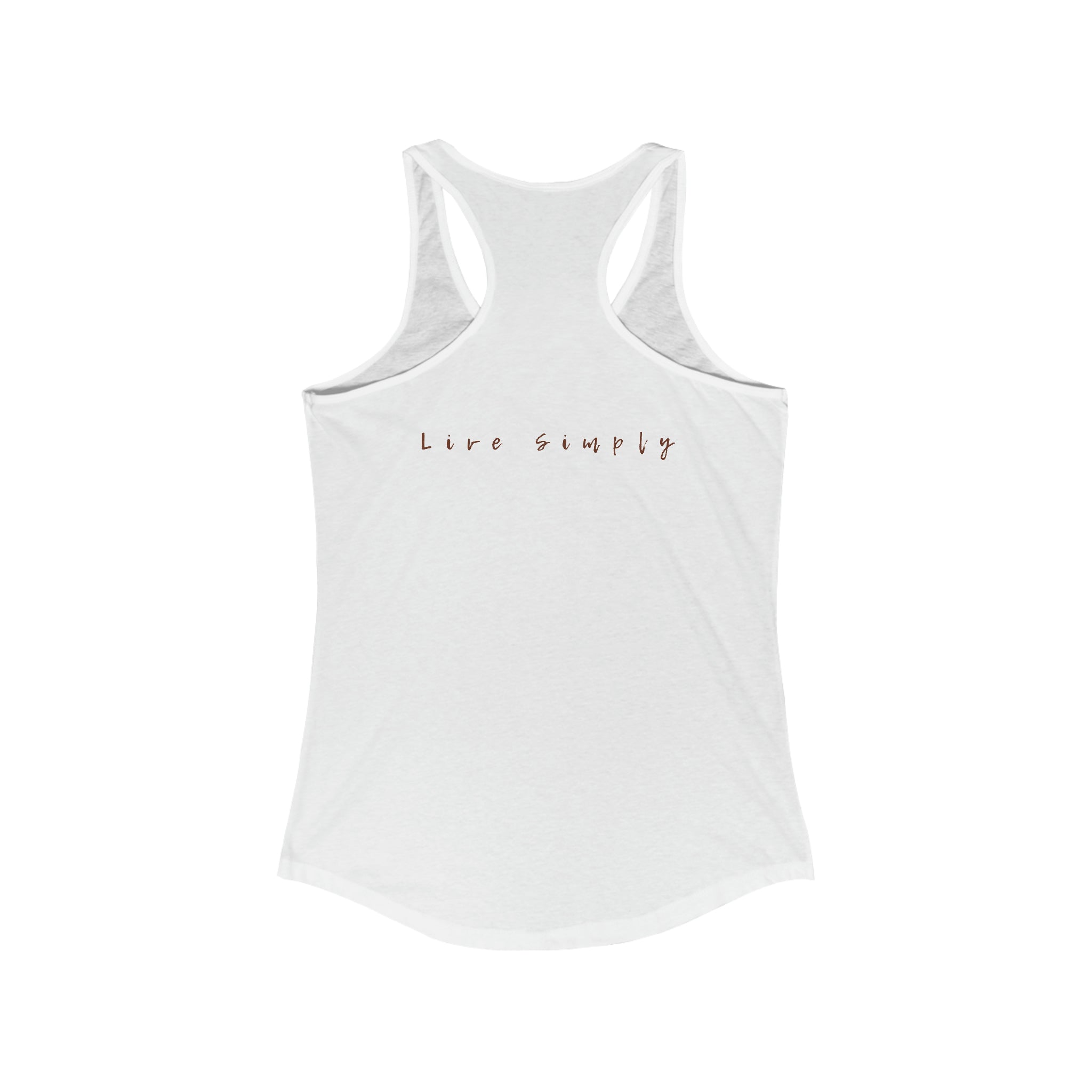 Women's Live Simply Tank – Danger Charters Island Store