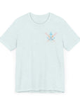 Adult Tee - Dangers Chart / anchor pocket logo