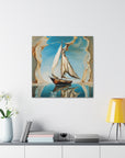 Canvas Gallery print "Salvador's Sailboat" (Not by Salvador Dali)