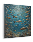 Canvas Gallery print "Fishies"